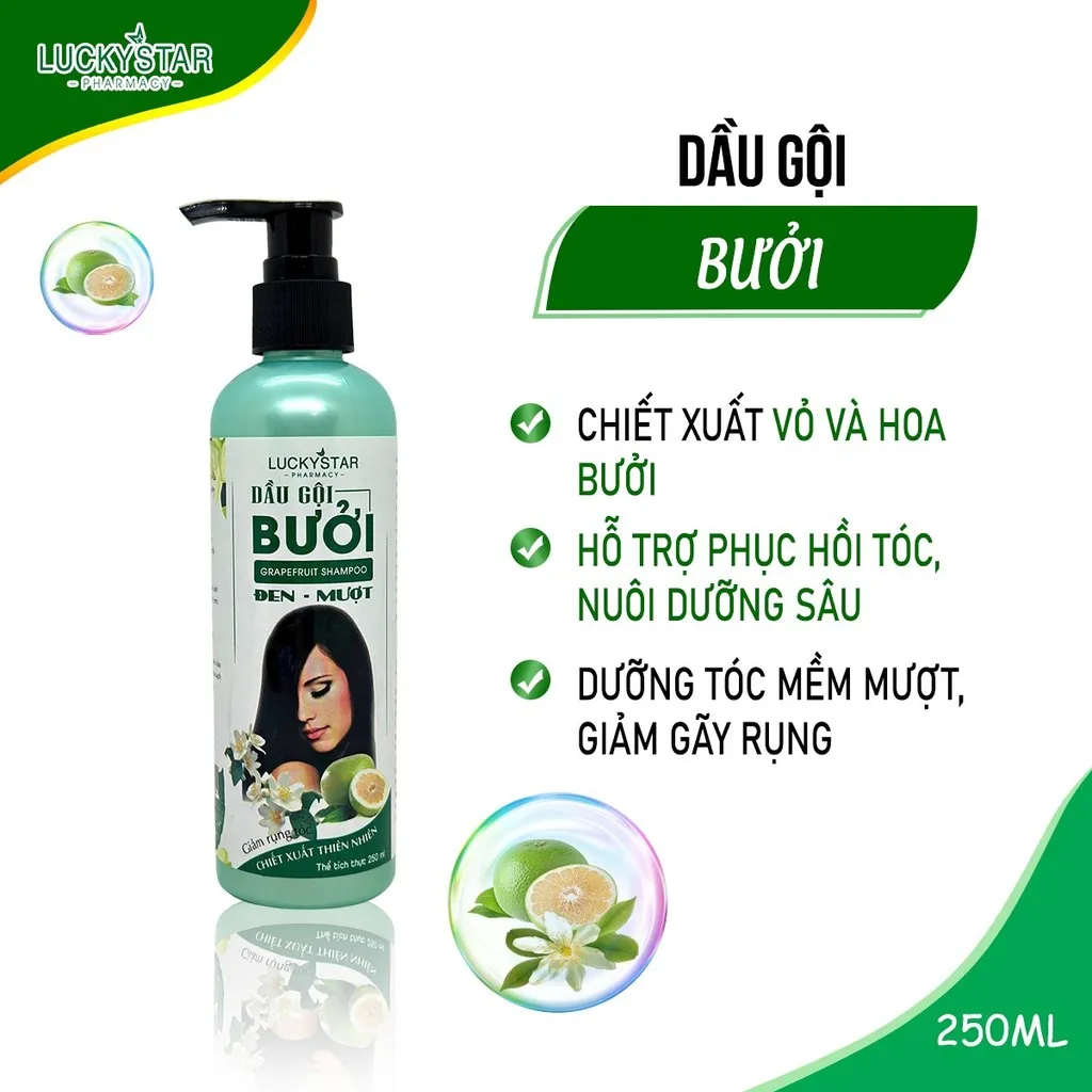 Alternative view of Dầu Gội Bưởi - Lucky Star