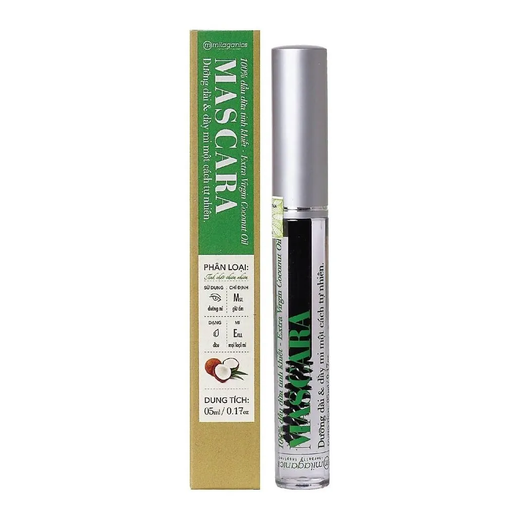 Alternative view of Mascara Dưỡng Mi Dầu Dừa Nguyên Chất 5ml - Milaganics