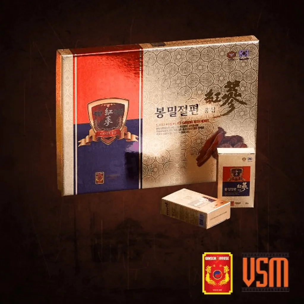 Hồng Sâm Lát Tẩm Mật Ong - Ginseng House