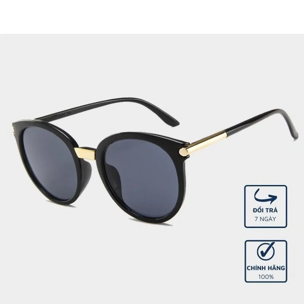 Alternative view of Mắt Kính Nữ Chống Trầy Chống Tia Uv400 Màu Đen - Pg Fashion