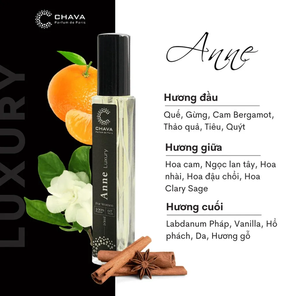 Alternative view of Nước Hoa Mini Luxury Anne 10ml - Chava
