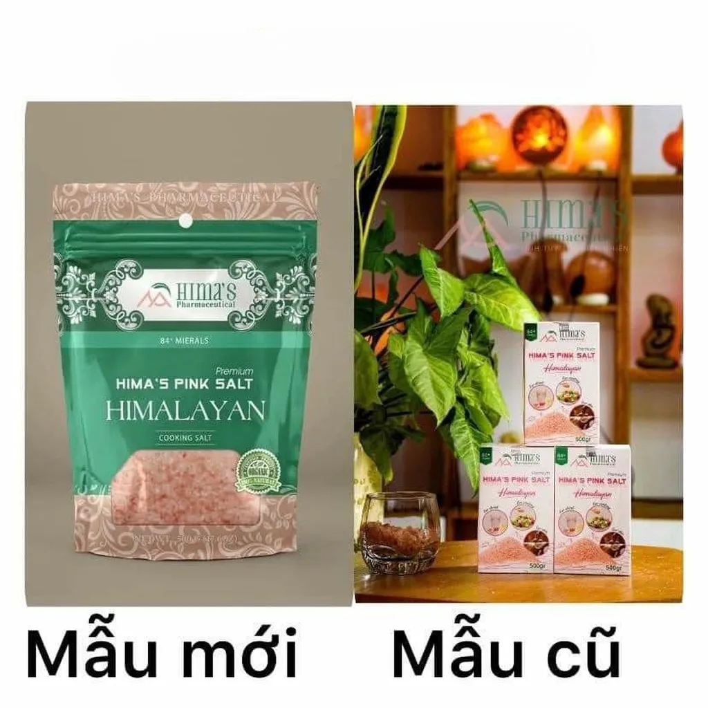 Alternative view of Muối Hồng Himalaya Hima`s Premium 500g - Hima`s Pharmaceutical