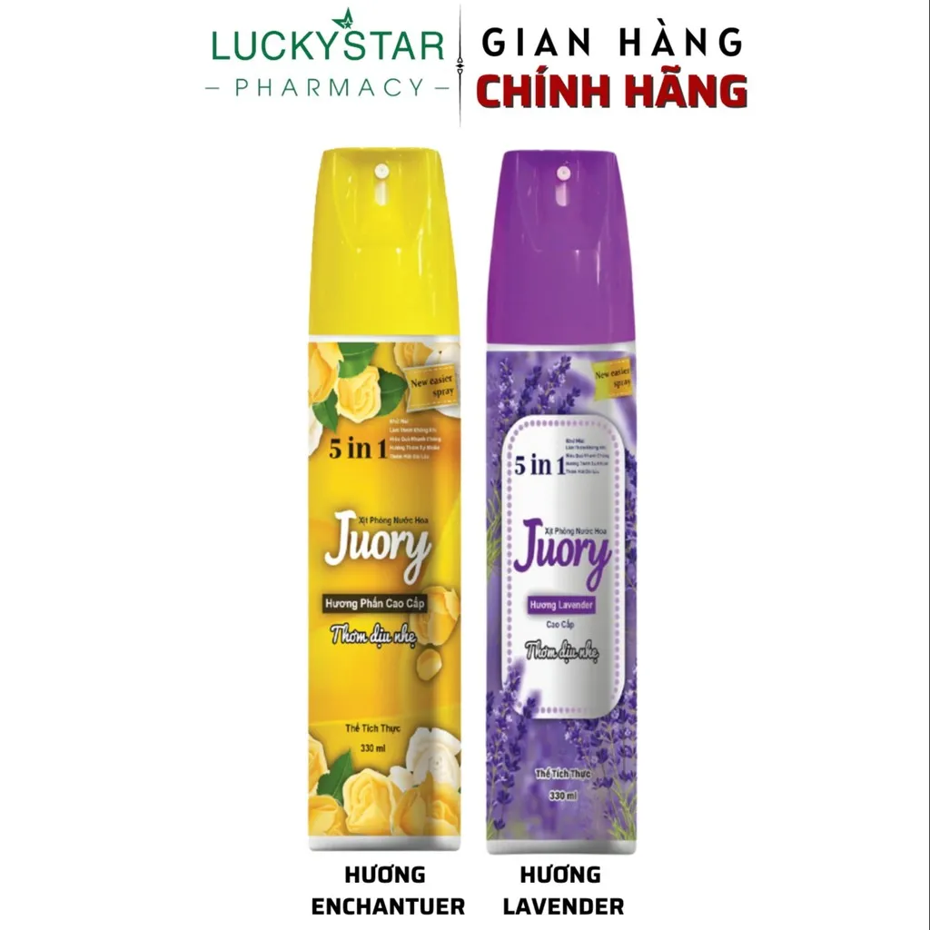 Alternative view of Xịt Phòng Nước Hoa Juory 5in1 330ml - Lucky Star