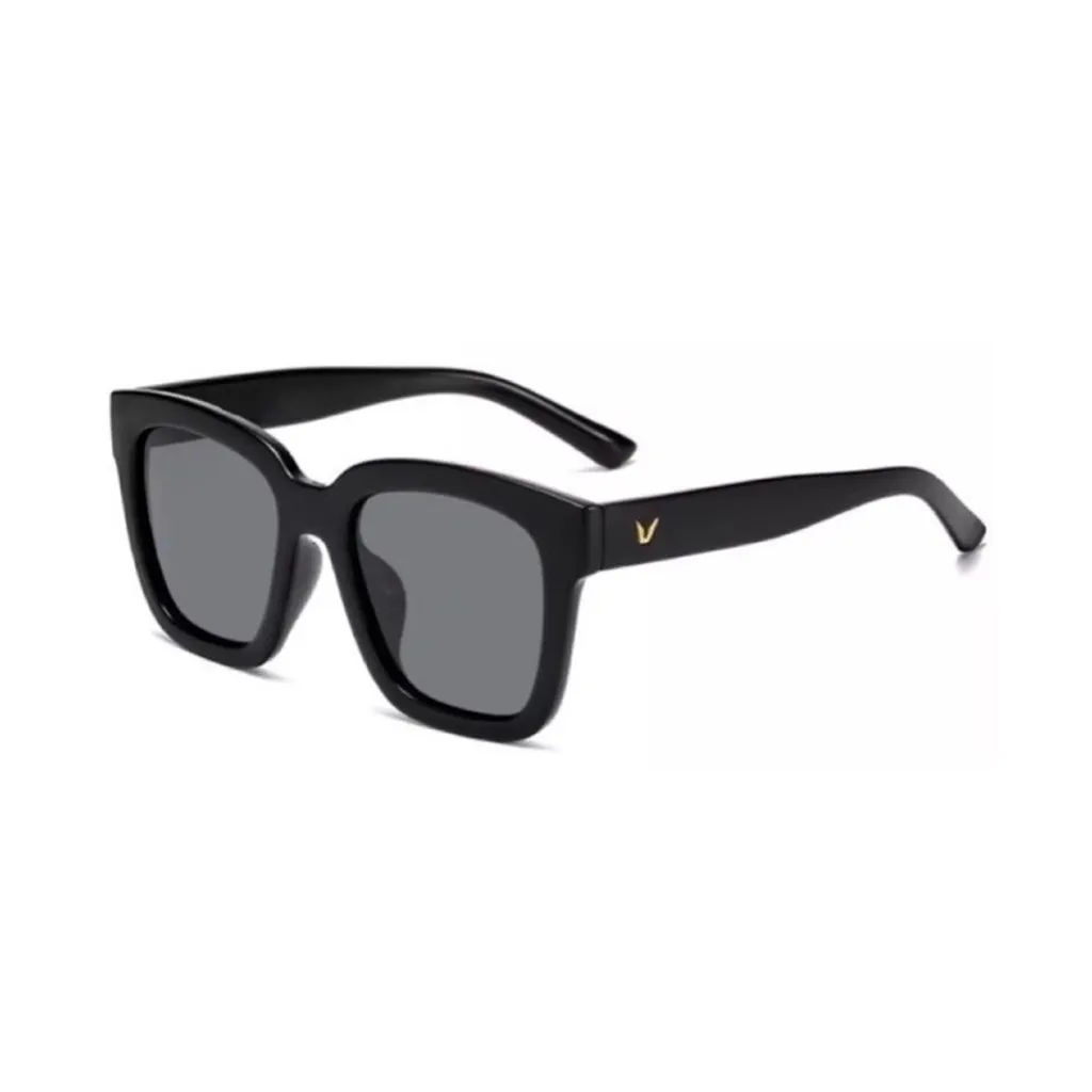 Kính Mát Nam Nữ Chống Trầy Chống Chói Chống Uv400 Màu Đen - Pg Fashion