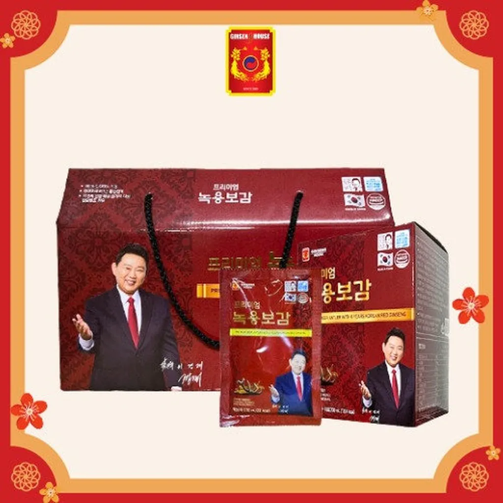 Chiết Xuất Nhung Hươu Và Hồng Sâm Hàn Quốc 6 Năm Tuổi - Ginseng House