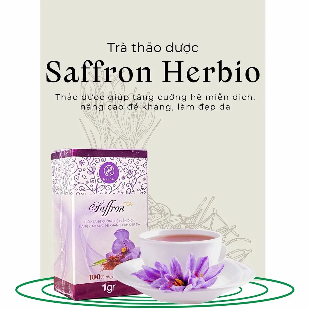 Nhuỵ Hoa Nghệ Tây Saffron Special Negin 1g - Herbio