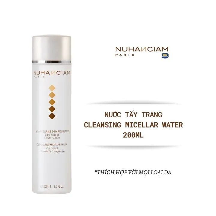 Alternative view of Nước Tẩy Trang Cleansing Micellar Water 200ml - Nuhanciam