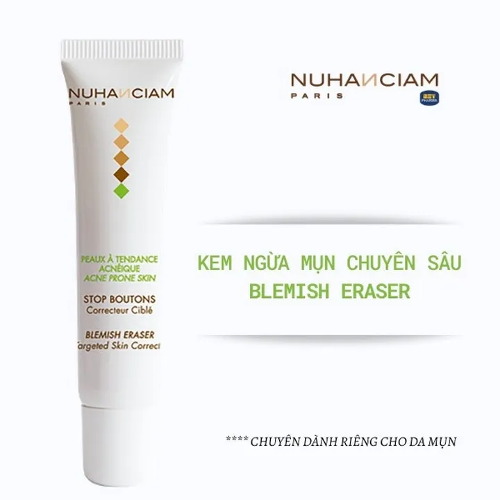Alternative view of Kem Ngừa Mụn Chuyên Sâu Blemish Eraser 15ml - Nuhanciam