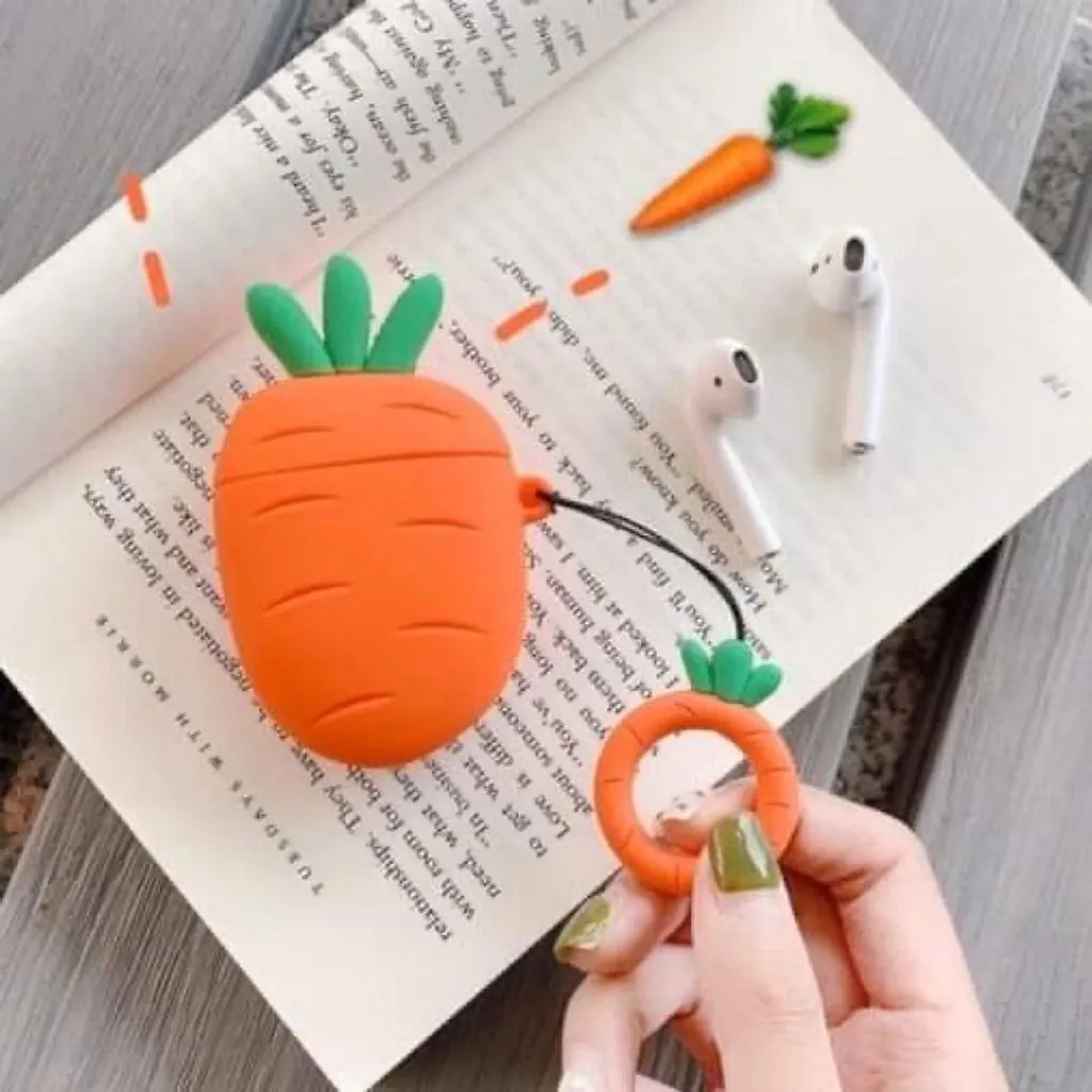 Alternative view of Case Silicon Hình Dễ Thương Airpod 1/2 (giao Màu Ngẫu Nhiên) - Remax