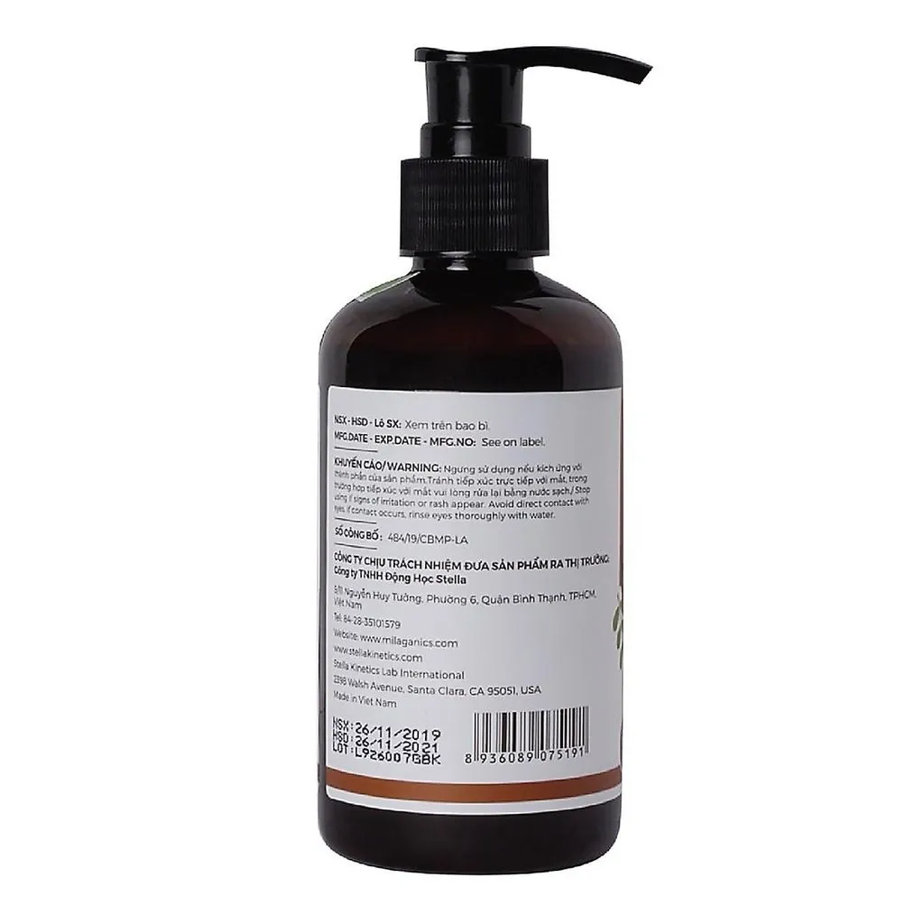 Alternative view of Serum Gội Bồ Kết, Chiết Xuất Bồ Kết Cô Đặc Cho Mái Tóc Đen Óng Mượt Tự Nhiên 250ml - Milaganics