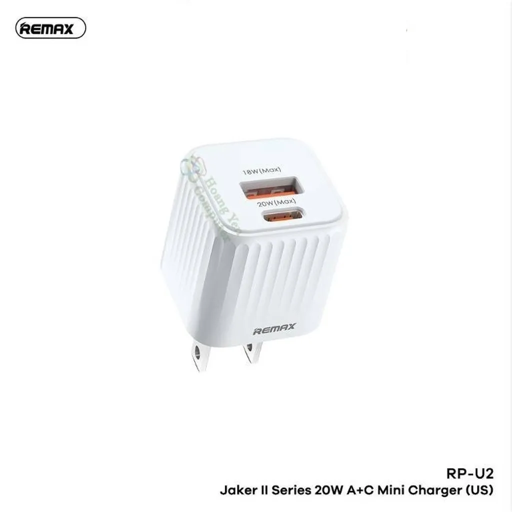 Cốc Sạc Nhanh Mini Rp-u2 (qc3.0, Pd 20w) - Remax