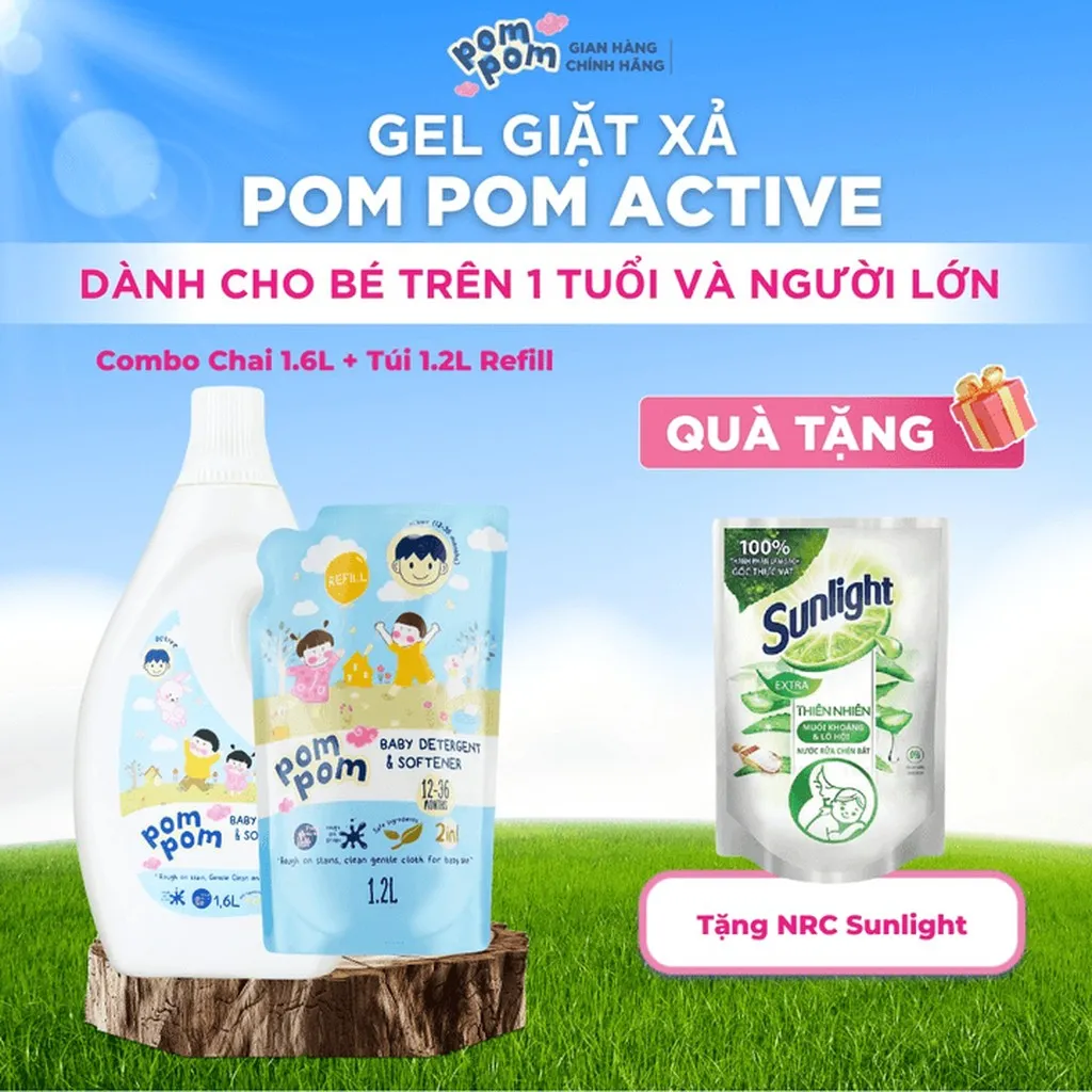 Alternative view of [combo Refill] - Dành Cho Cả Nhà - Gel Giặt Xả 2in1"lành" - Sạch Sâu Vết Bẩn - Dưỡng Mới Vải - Lưu Hương Tích Hợp Kháng Khuẩn An Toàn Cho Đồ Lót