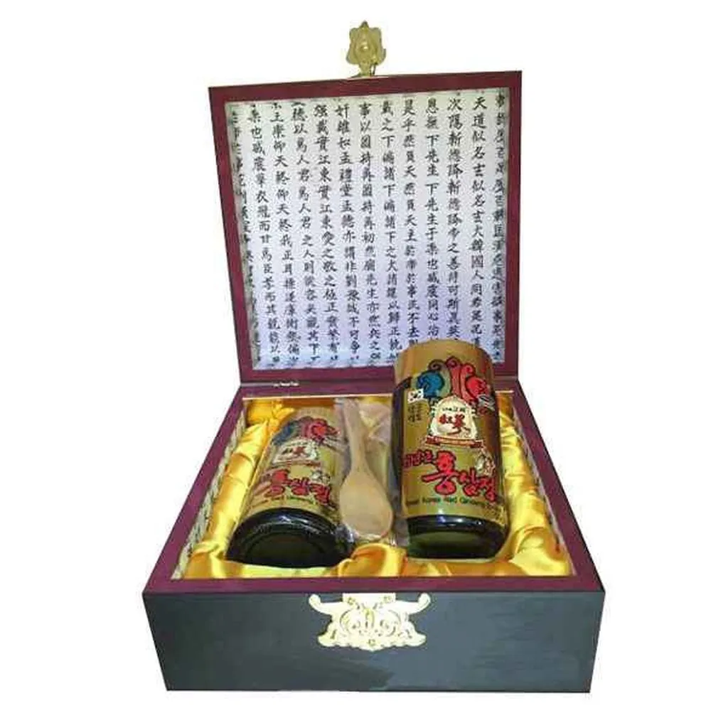 Alternative view of Cao Hồng Sâm Hộp Gỗ 2 Lọ X 250g - Ginseng House