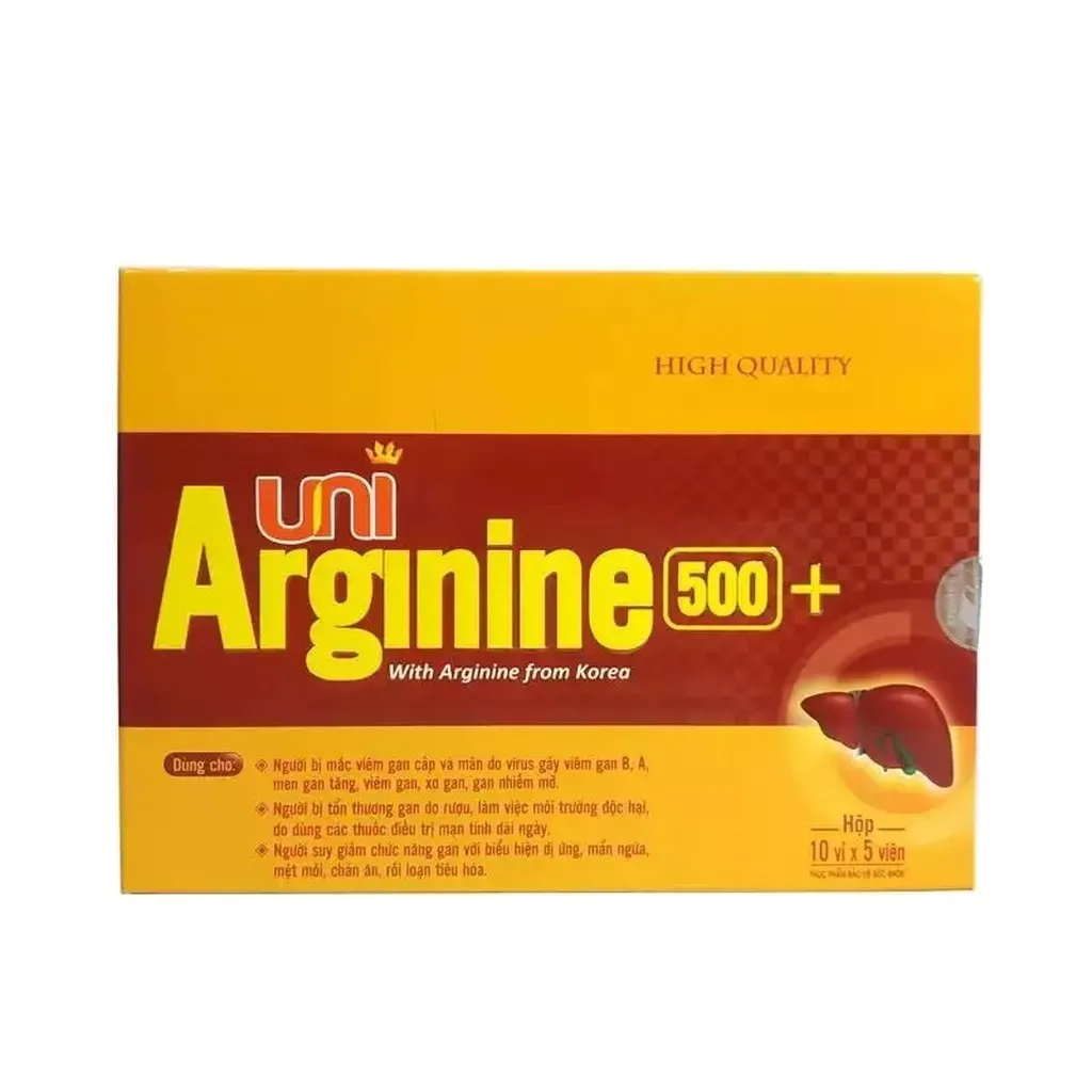 Alternative view of Agrinine 500+ Giúp Thải Độc Gan, Bảo Vệ Gan - Uni Pharma