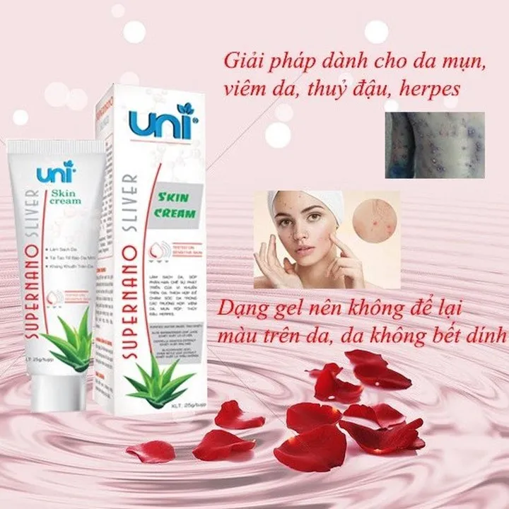Alternative view of Kem Chăm Sóc Da Uni Suppernano Siliver 25g - Uni Pharma