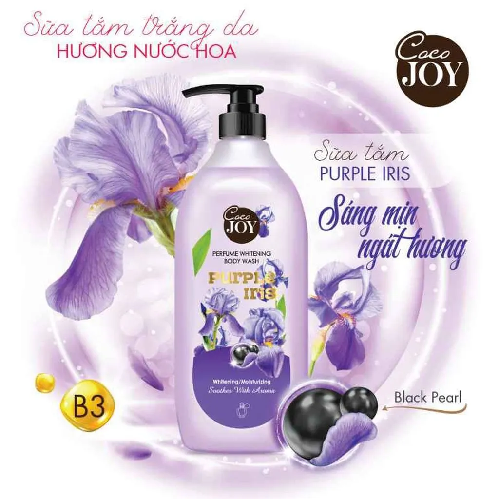Sữa Tắm Hương Hoa Iris - Coco Joy