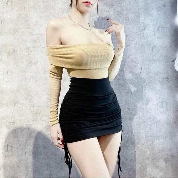 Áo Bẹt Vai Gân - Lê Phương Boutique