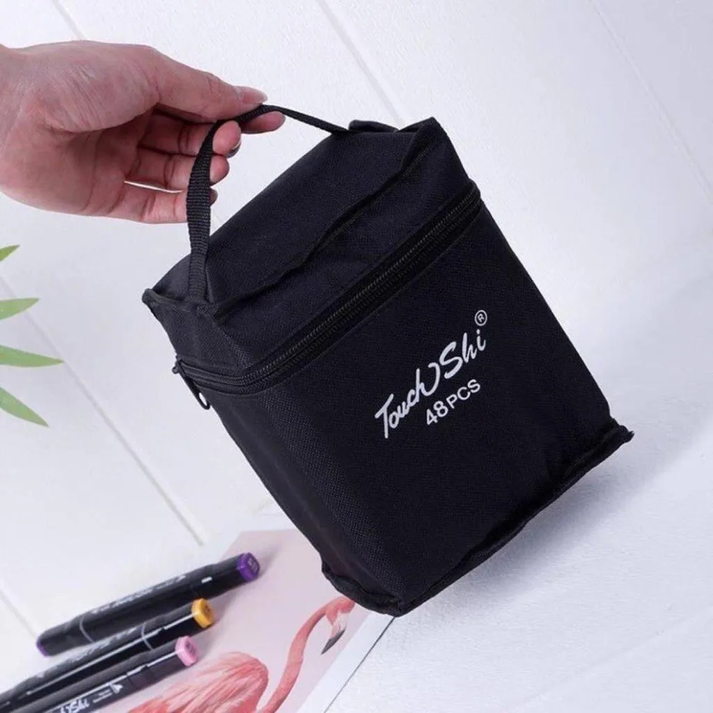 Alternative view of Bộ Bút Màu Dạ Market Touch 48pcs (48 Cây Đa Sắc Màu) Kèm Túi Vải Họa Cụ Vẽ Tranh Cao Cấp - Bách Hoá Shop