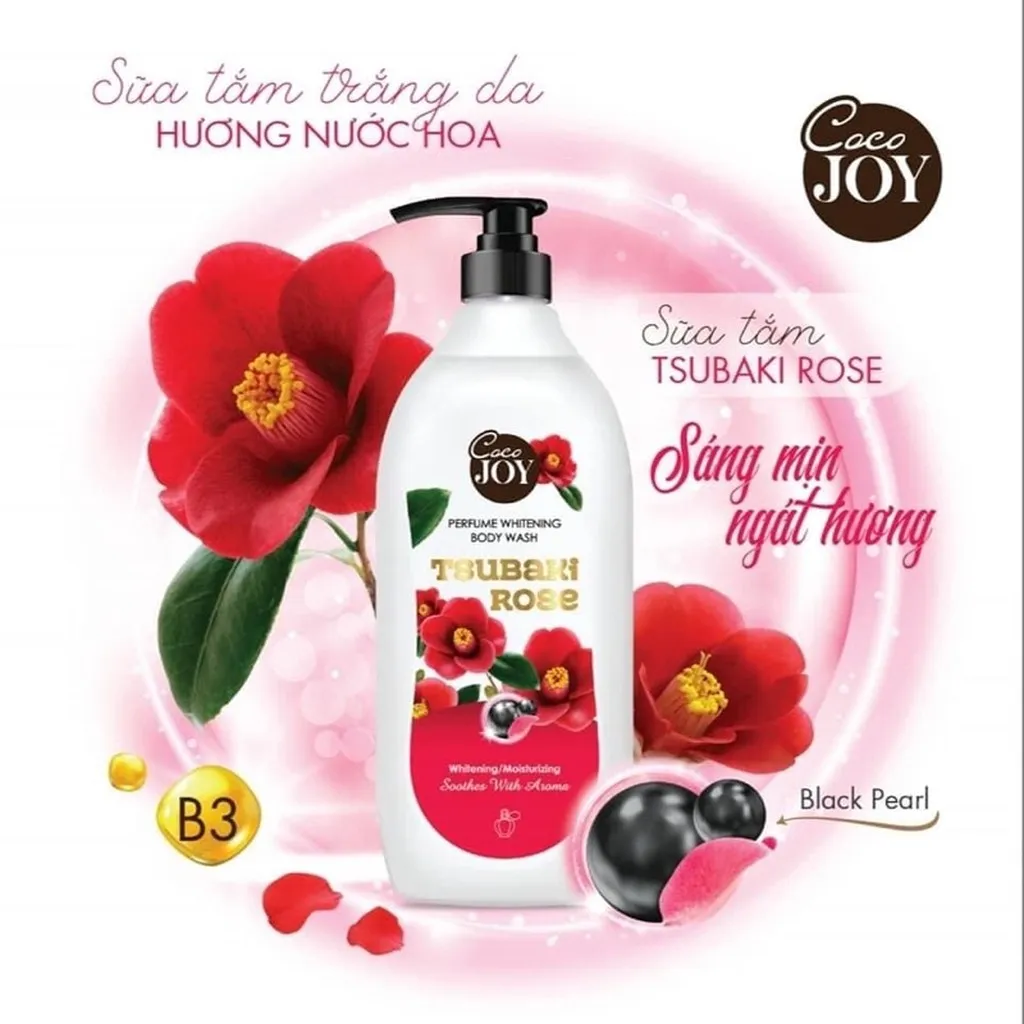 Sữa Tắm Hương Nước Hoa Tsubaki Rose - Coco Joy