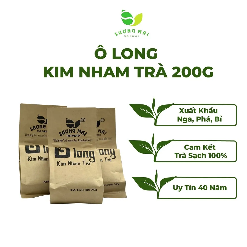 Ô Long Kim Nham Trà 200g - Sương Mai
