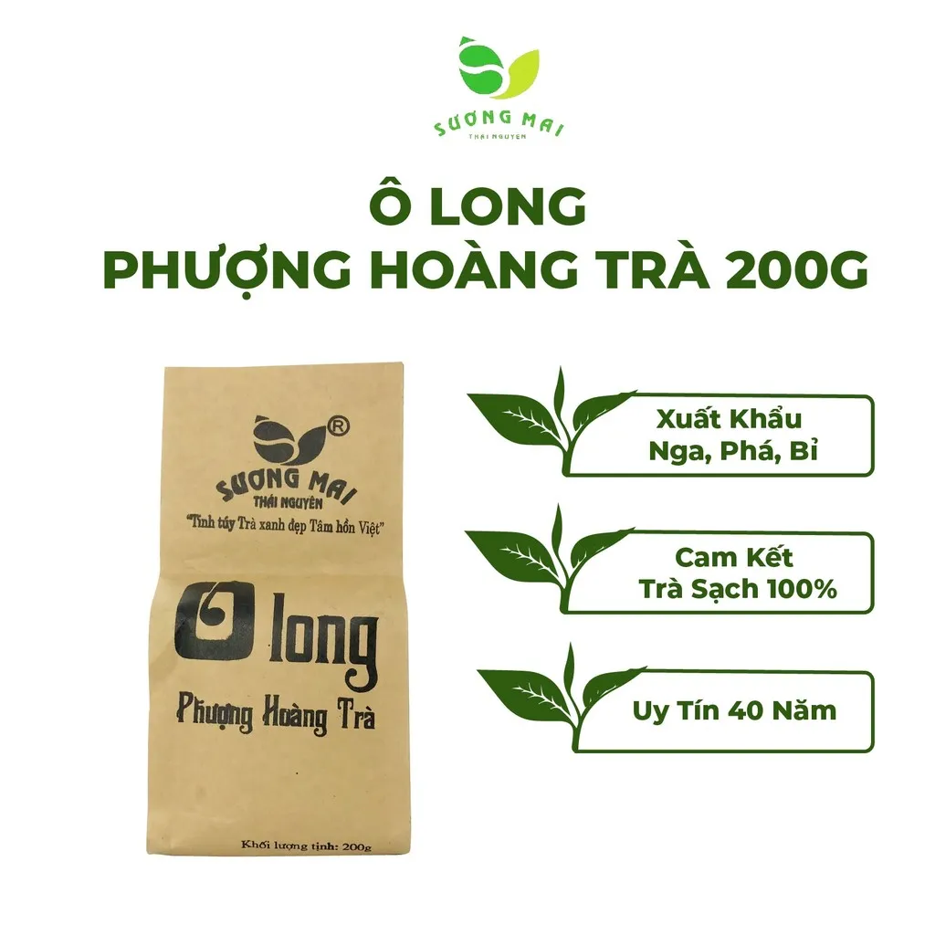 Ô Long Phượng Hoàng Trà 200g - Sương Mai