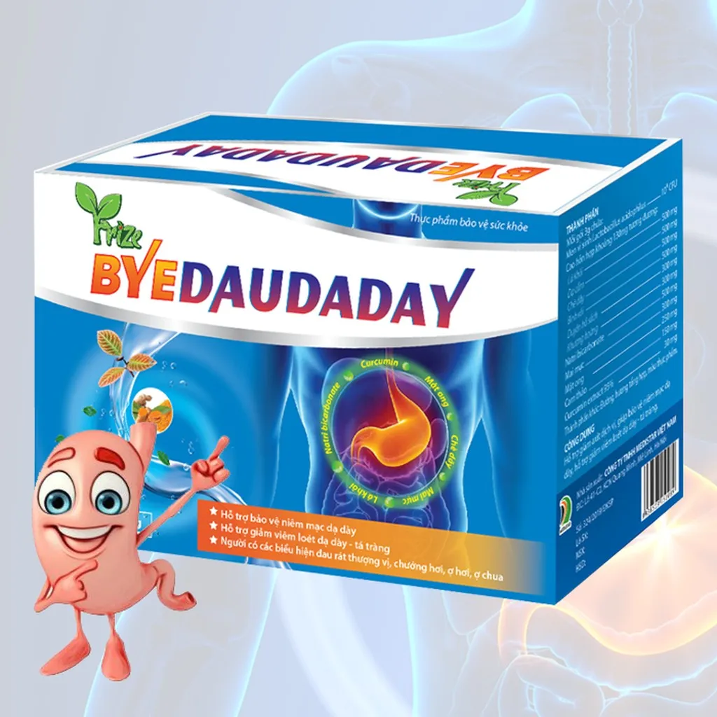 Giảm Viêm Loét Dạ Dày, Tá Tràng Byedaudaday - Frize