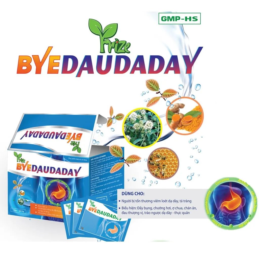 Alternative view of Giảm Viêm Loét Dạ Dày, Tá Tràng Byedaudaday - Frize