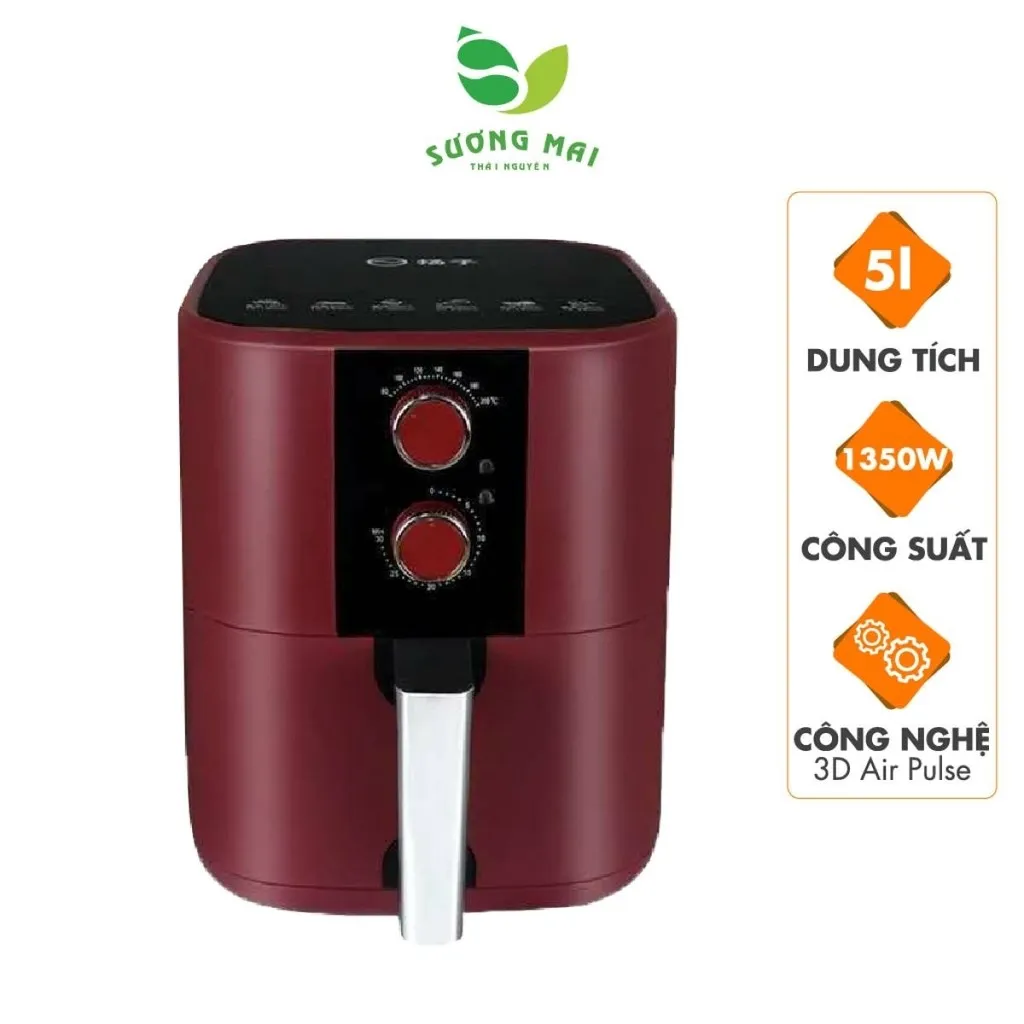 Alternative view of Nồi Chiên Không Dầu Dung Tích 5 Lít, Công Suất 1350w - Midea
