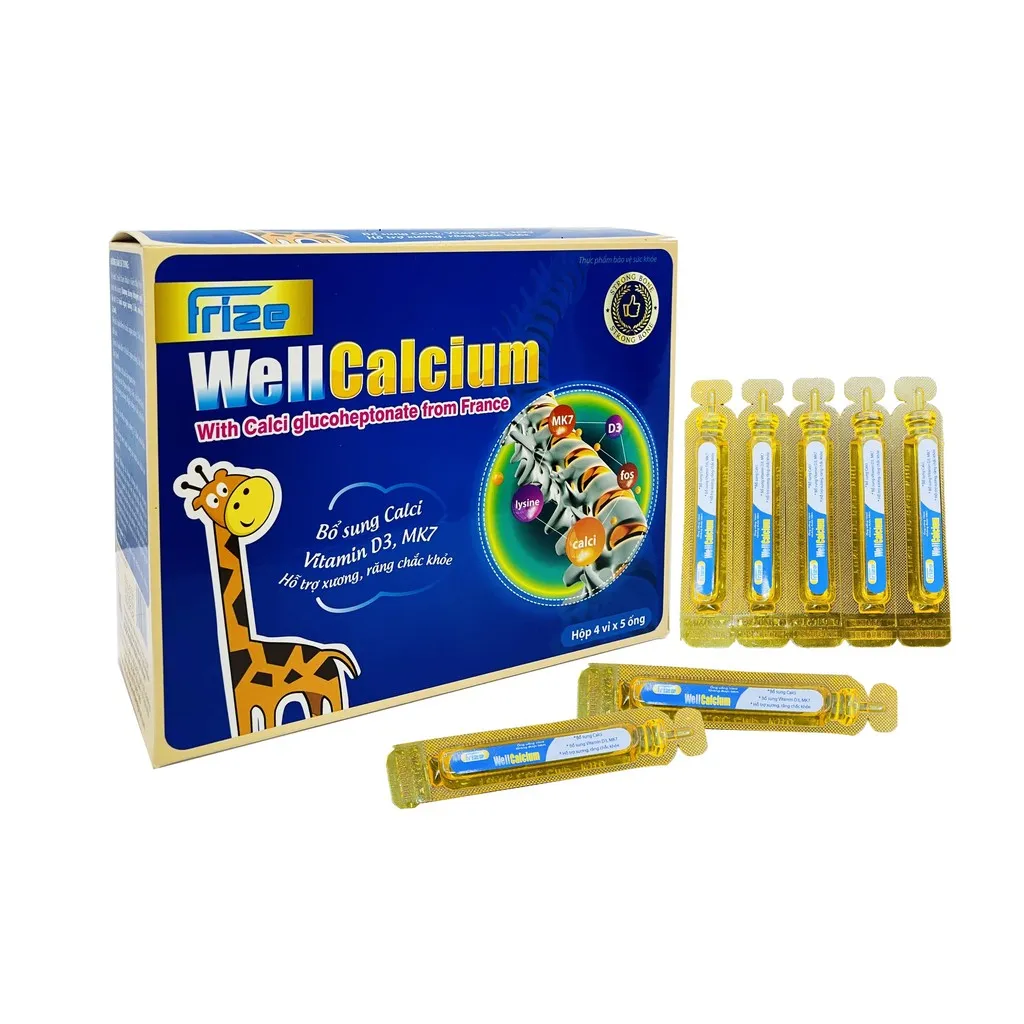 Hỗ Trợ Xương, Răng Chắc Khỏe Well Calcium - Frize