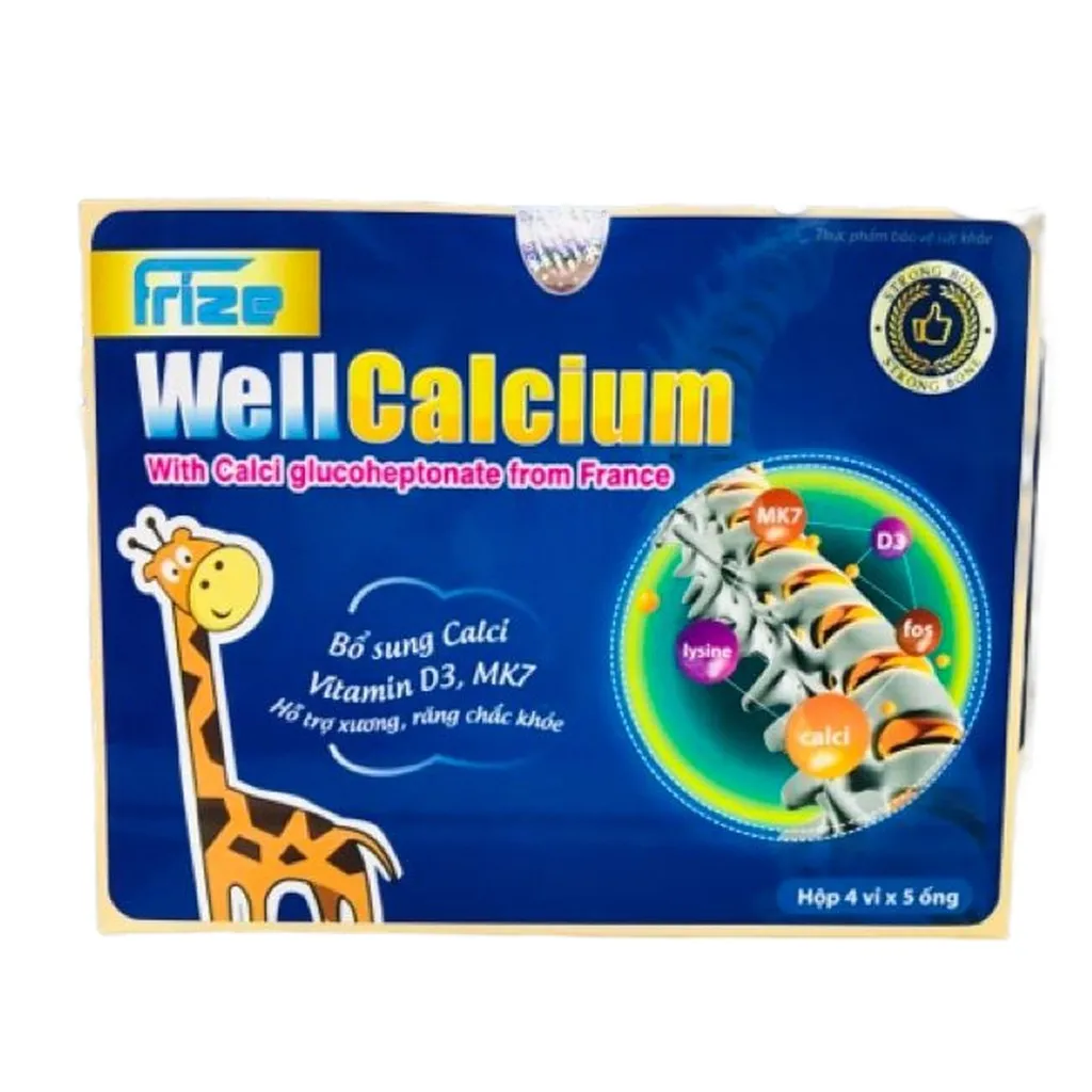 Alternative view of Hỗ Trợ Xương, Răng Chắc Khỏe Well Calcium - Frize