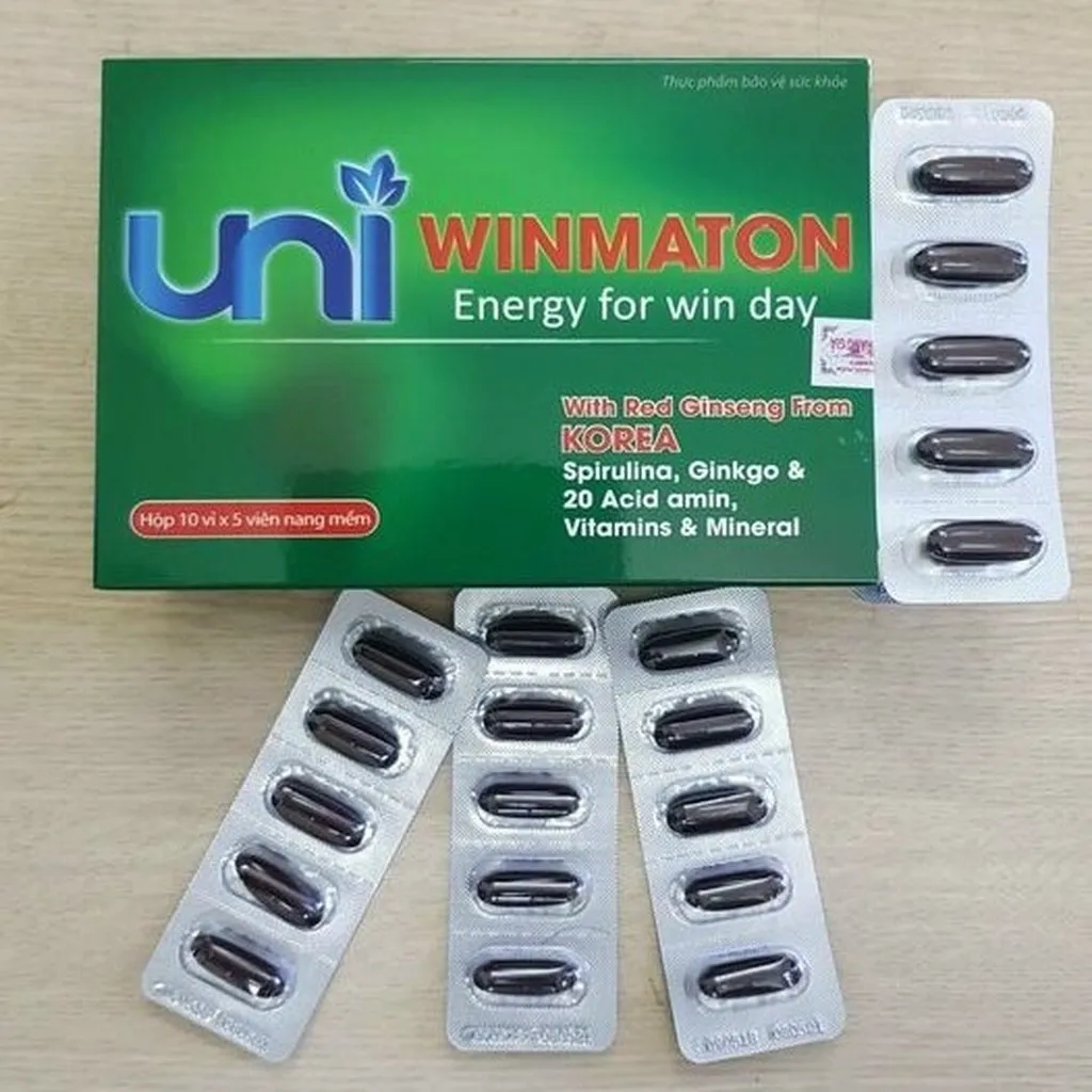 Alternative view of Viên Uống Bồi Bổ Sức Khỏe Uni Winmaton - Uni Pharma