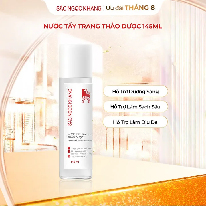Nước Tẩy Trang Thảo Dược 145ml - Sắc Ngọc Khang