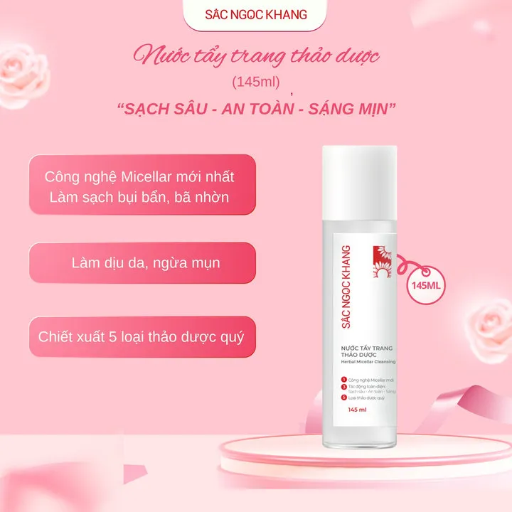 Alternative view of Nước Tẩy Trang Thảo Dược 145ml - Sắc Ngọc Khang
