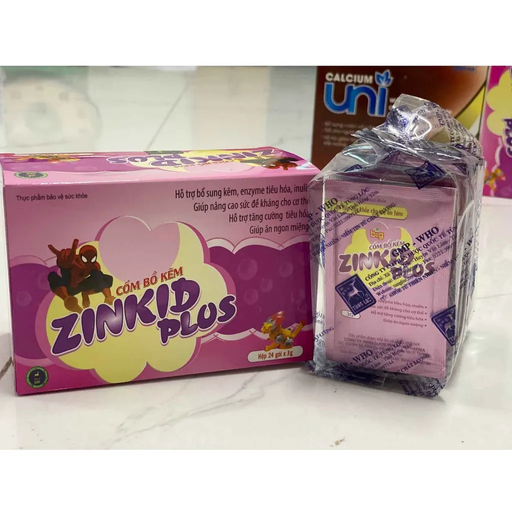 Alternative view of Cốm Bổ Kẽm Zinkid Plus - Unipharma