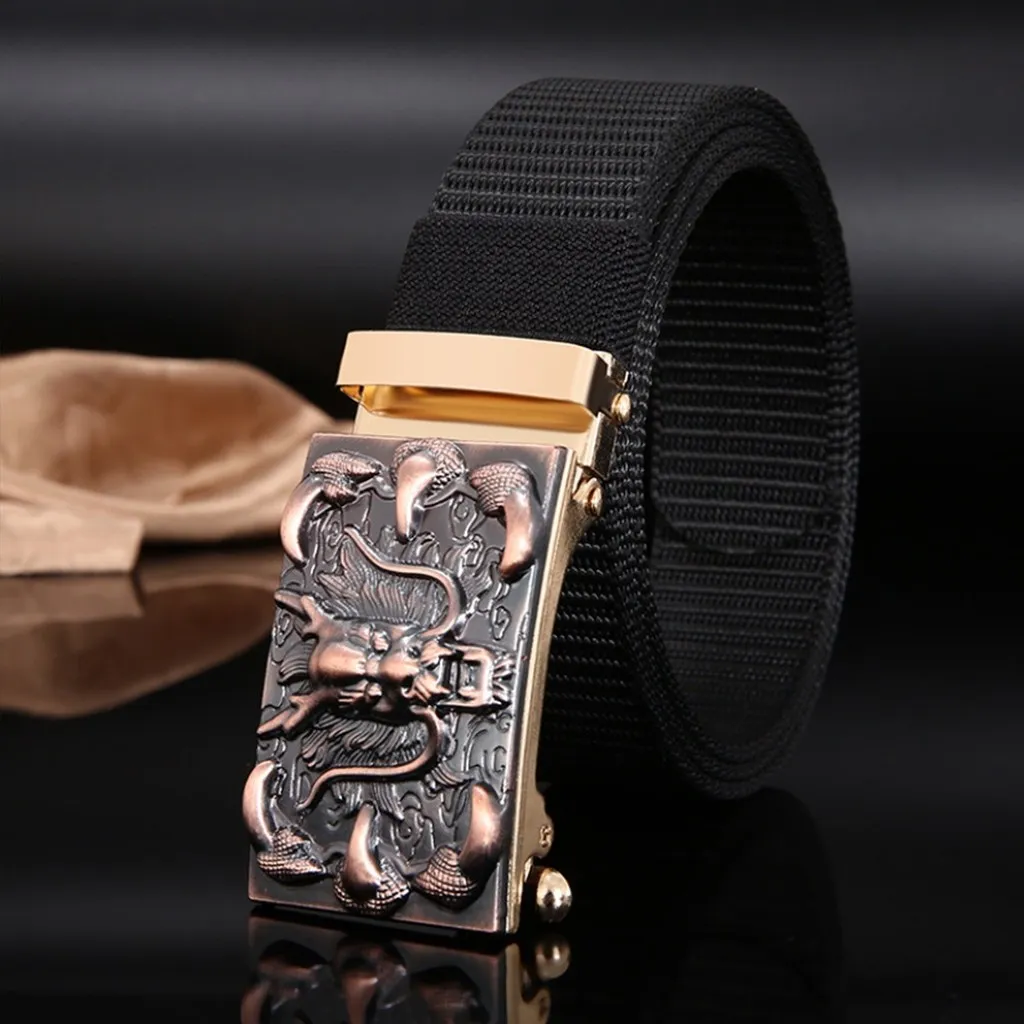 Thắt Lưng Nam Siêu Bền Siêu Đẹp Khóa Kim Loại Kiểu Tự Động - Pg Fashion