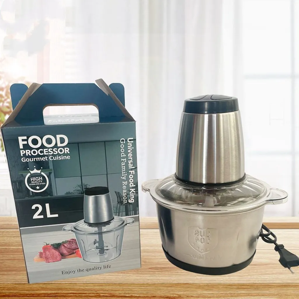 Alternative view of Máy Xay Đa Năng 4 Lưỡi Dao, Công Suất 250w, Bình Inox Dung Tích 2l - Yalixi