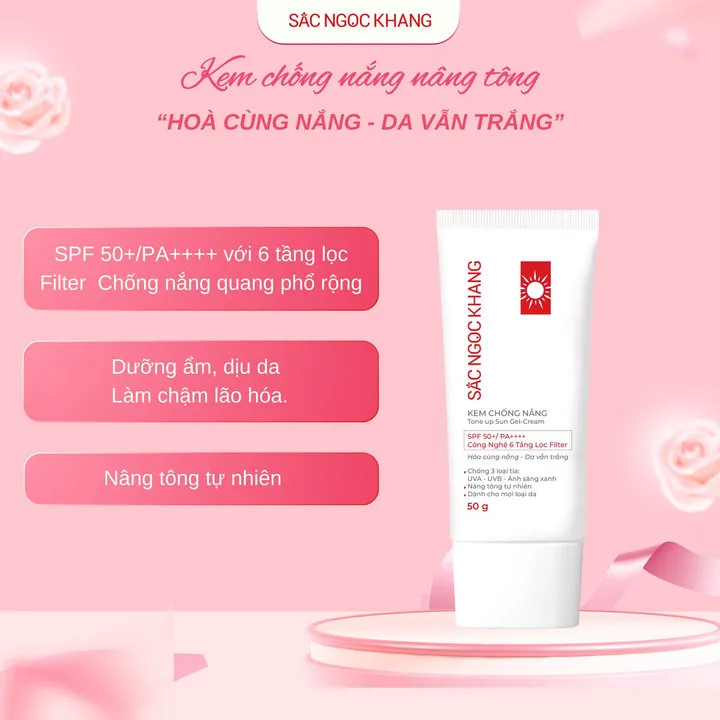 Alternative view of Kem Chống Nắng Sa Mạc (tuýp 50g) - Sắc Ngọc Khang