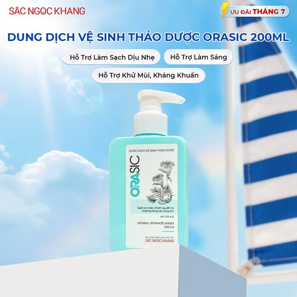 Dung Dịch Vệ Sinh Thảo Dược Orasic - Sắc Ngọc Khang