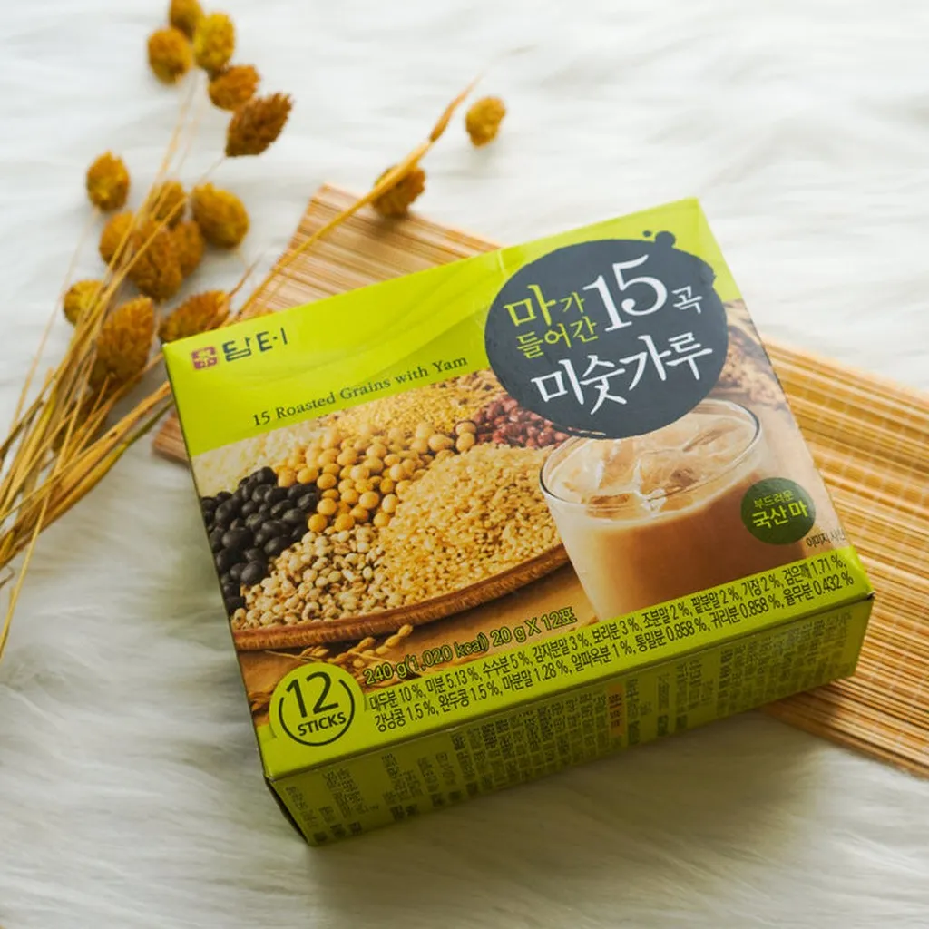 Alternative view of [hộp 12 Gói] Bột Ngũ Cốc 15 Loại Hạt 240g - Damtuh