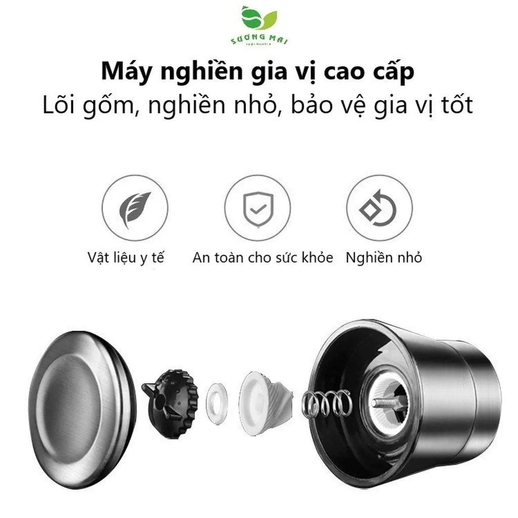 Alternative view of Lọ Nghiền Gia Vị 180ml - Sương Mai