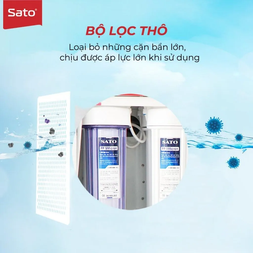 Alternative view of Máy Lọc Nước Kt4810 10 Cấp Lọc (không Tủ) - Sato