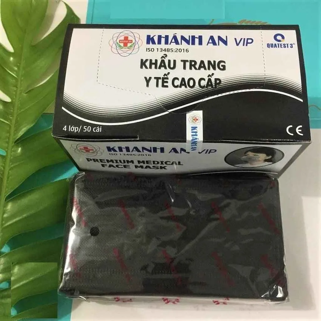 Alternative view of [hộp] Khẩu Trang Y Tế 4 Lớp - Khánh An - Hộp 50 Cái