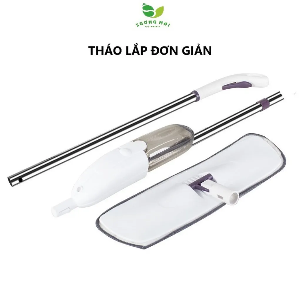 Alternative view of Cây Lau Nhà Phun Nước Xoay 360 Độ - Aurora Water Spraymop