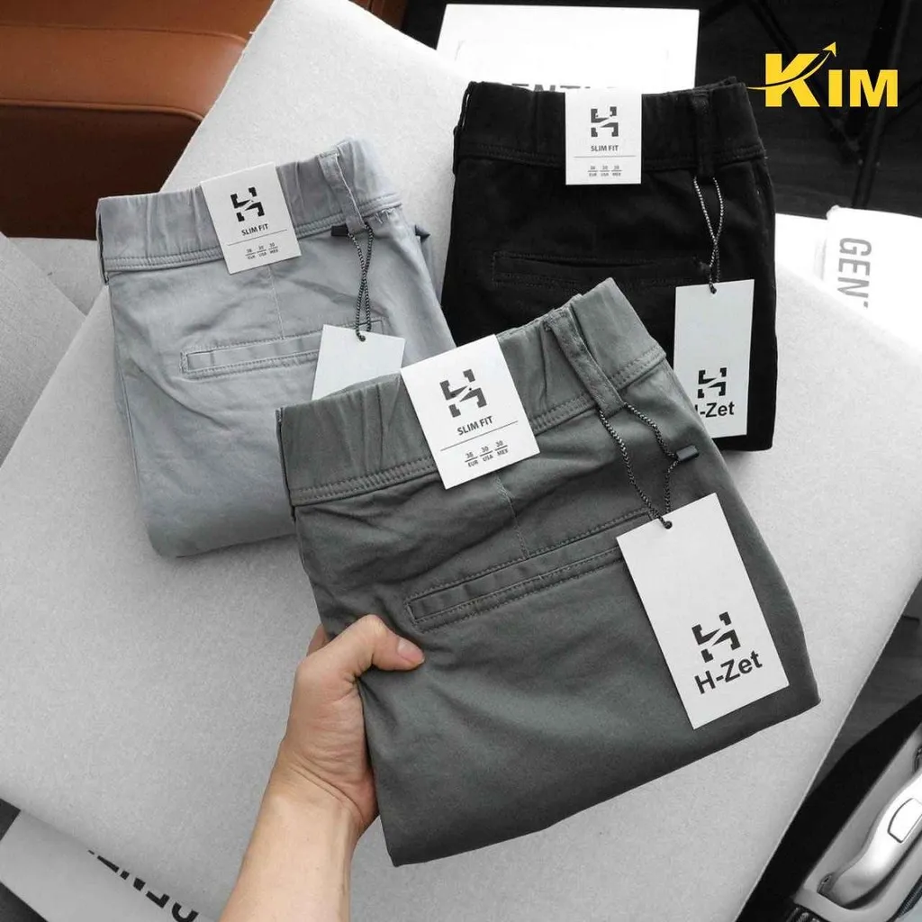 Quần Nam Kaki Thun Co Dãn Phong Cách Hàn Quốc - Kim
