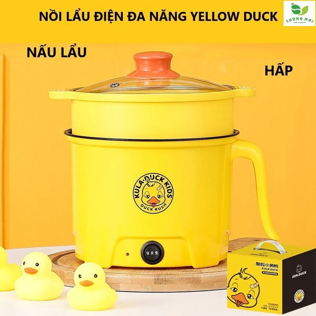 Alternative view of Nồi Lẩu Điện Đa Năng Yellow Duck 1.8 Lít - Kula Duck