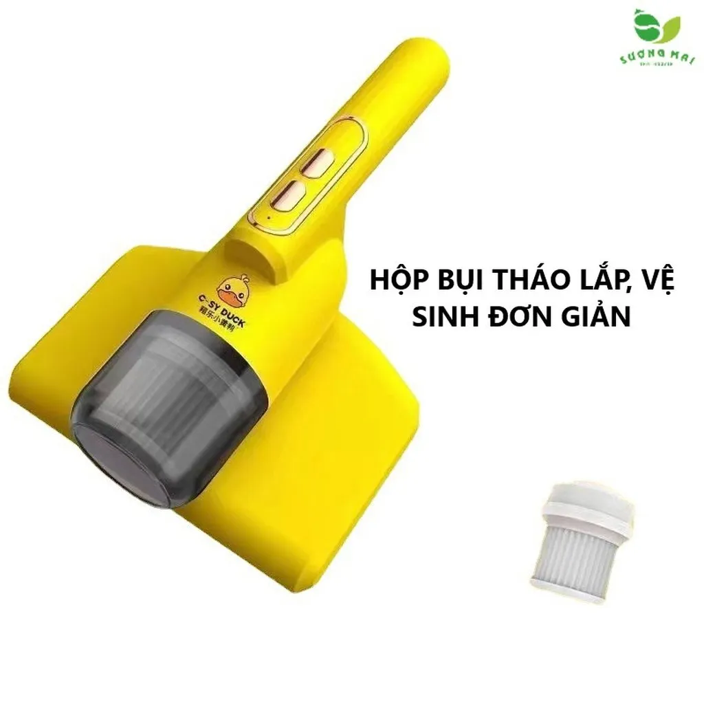 Máy Hút Bụi Cầm Tay Yellow Duck Diệt Khuẩn 99% Bằng Uv - Kula Duck