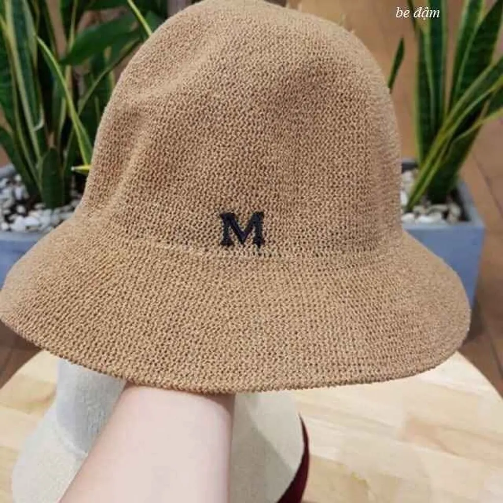 Alternative view of Mũ Cói Mềm Chữ M Thời Trang - Diepchi Fashion