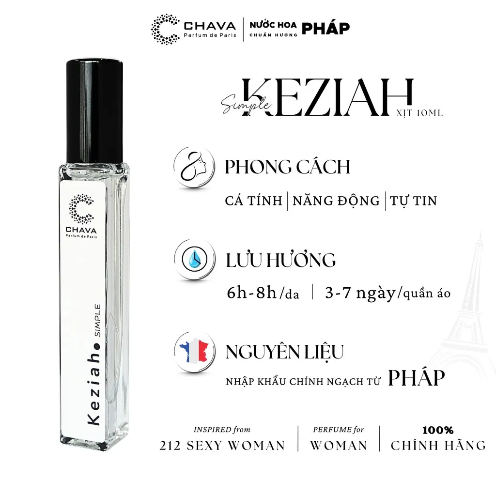 Alternative view of Combo 2 Chai Nước Hoa Simple 10ml Bất Kỳ - Chava