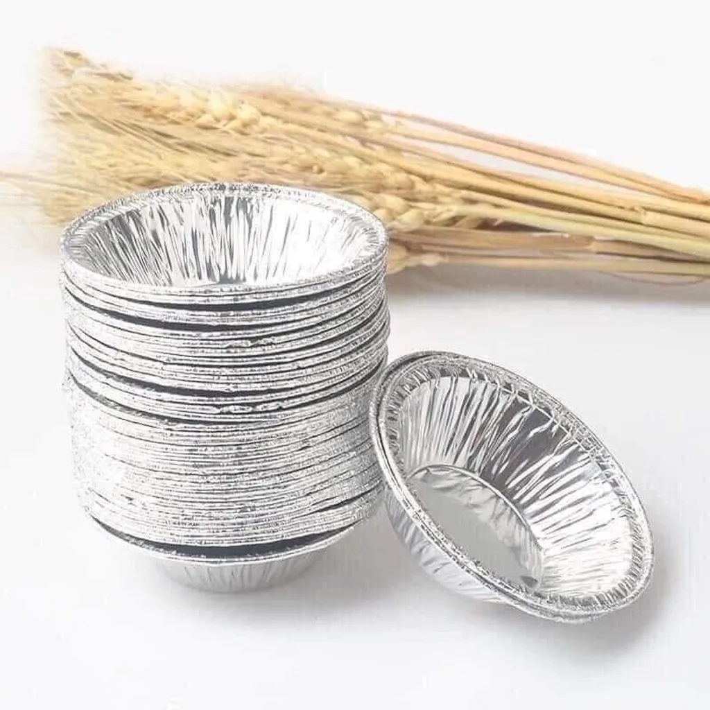 Set 100 Cái Chén Giấy Bạc Nướng Đa Năng Tiện Lợi - Su