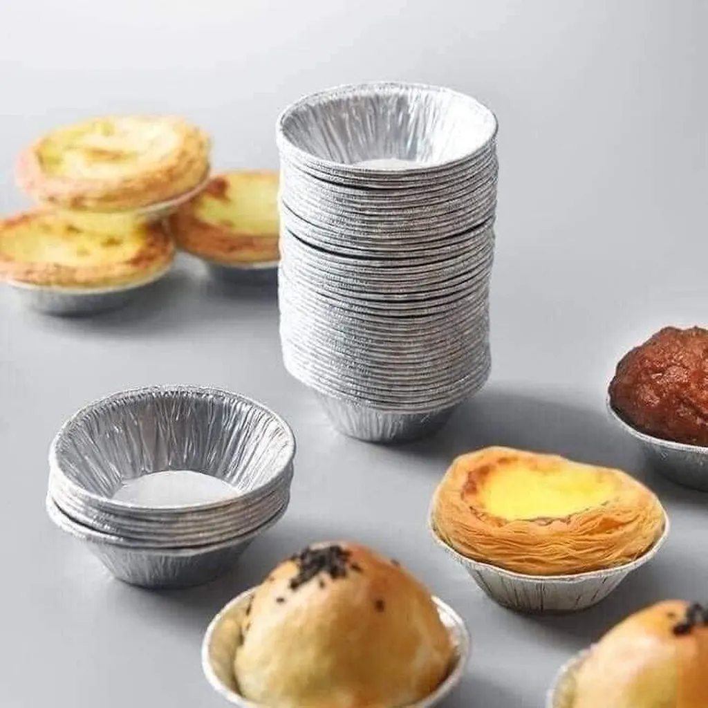 Alternative view of Set 100 Cái Chén Giấy Bạc Nướng Đa Năng Tiện Lợi - Su